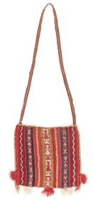 Ch'uspa - Men's Ceremonial Cocoa Bag, San Pedro de Machaca, Dept. of La Paz. 18th Early 19th C.
