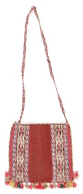 Ch'uspa Men's Ceremonial Coco Bag, Southern Altiplano, Dept. of Oruro, Late 18th Early 19th C.
