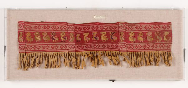 Chancay Loincloth Frontal, Central Coast, C. 1200-1550 ce.