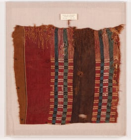 Colla Tunic Fragment, South Coast, c. 1500 ce.