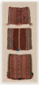 3 Aymara Chuspas, Dept. of Potosi, C. 1850-1900