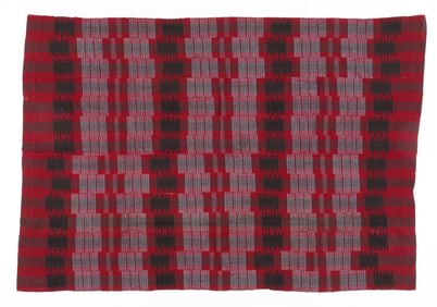 Yoruba Aso Oko Ceremonial Cloth, Nigeria, 4'5'' x 6'25''