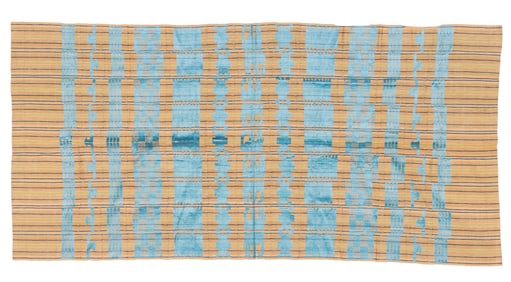 Yoruba Aso Oke Ceremonial Cloth, Nigeria, 3'0'' x 6'0''