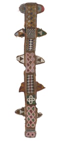 Yoruba Orisha Oko Sheath, Nigeria, 1'0'' x 4'3''