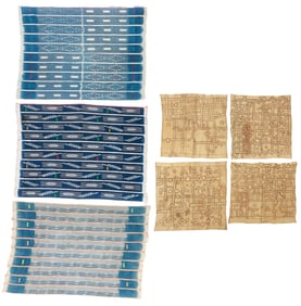 7 African Textile Collector's lot