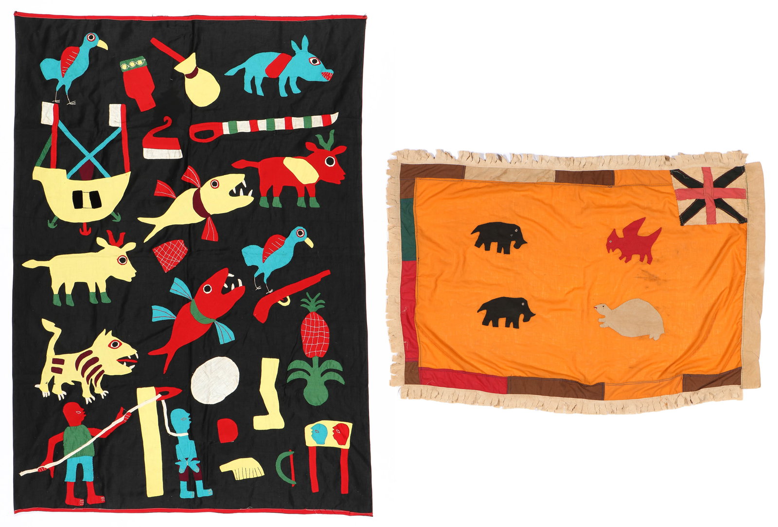 2 African Folk Textiles (1 of 7)