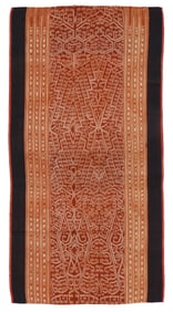 Skirt Cloth, Malaysia, Late 19th/Early 20th C., 1'8'' x 3'3''