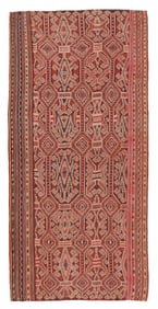 Skirt Cloth, Malaysia, Early 20th C., 1'8'' x 3'6''