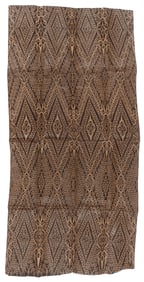 Bagobo Tribe Wrap Skirt, Mindanao, Philippines, Early 20th C., 5'5'' x 2'8''