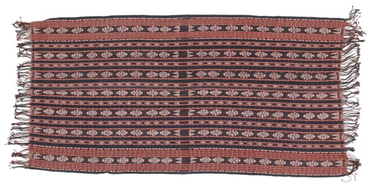 Hii, Ceremonial Man's Cloth, Indonesia, Early/Mid 20th C., 2'11'' x 5'8''