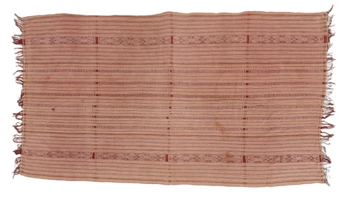 Selimut Man's Ceremonial Cloth, Indonesia, Early/Mid 20th C., 4'0'' x 7'2''