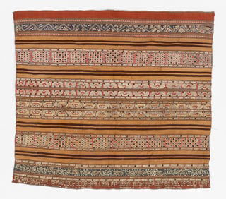 Tapis Tua Woman's Ceremonial Skirt, Abung People, Lampung, Sumatra