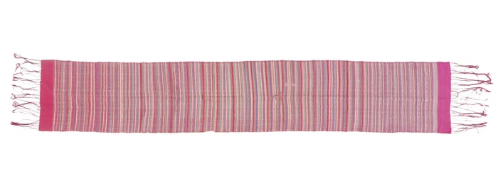 Antique Woman's Silk Breast or Waist Cloth, Bali, 1'3'' x 7'4''