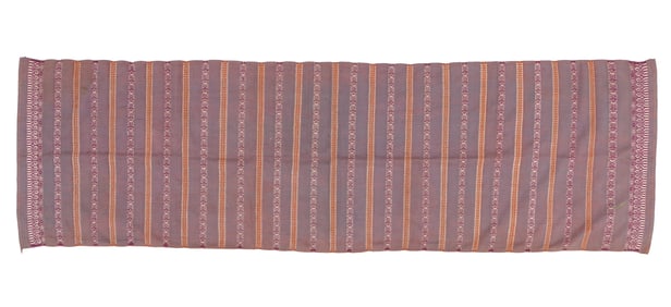 Antique Woman's Silk Breast or Waist Cloth, Bali, 1'6'' x 5'0''