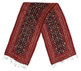 Antique Shoulder Cloth, Palembang, Sumatra, Indonesia, 1'7'' x 8'3''