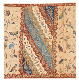 Vintage Tulis Batik Tubular Sarong, Indonesia