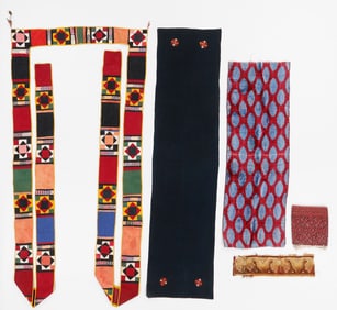 Collectors Lot of 5 Vintage/Antique Decorative & Ethnographic Textiles