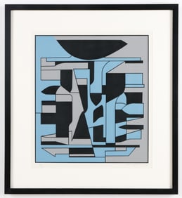 Victor Vasarely (1906-1997) Abstract Composition