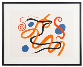 Alexander Calder (1898-1976) "Serpentins"