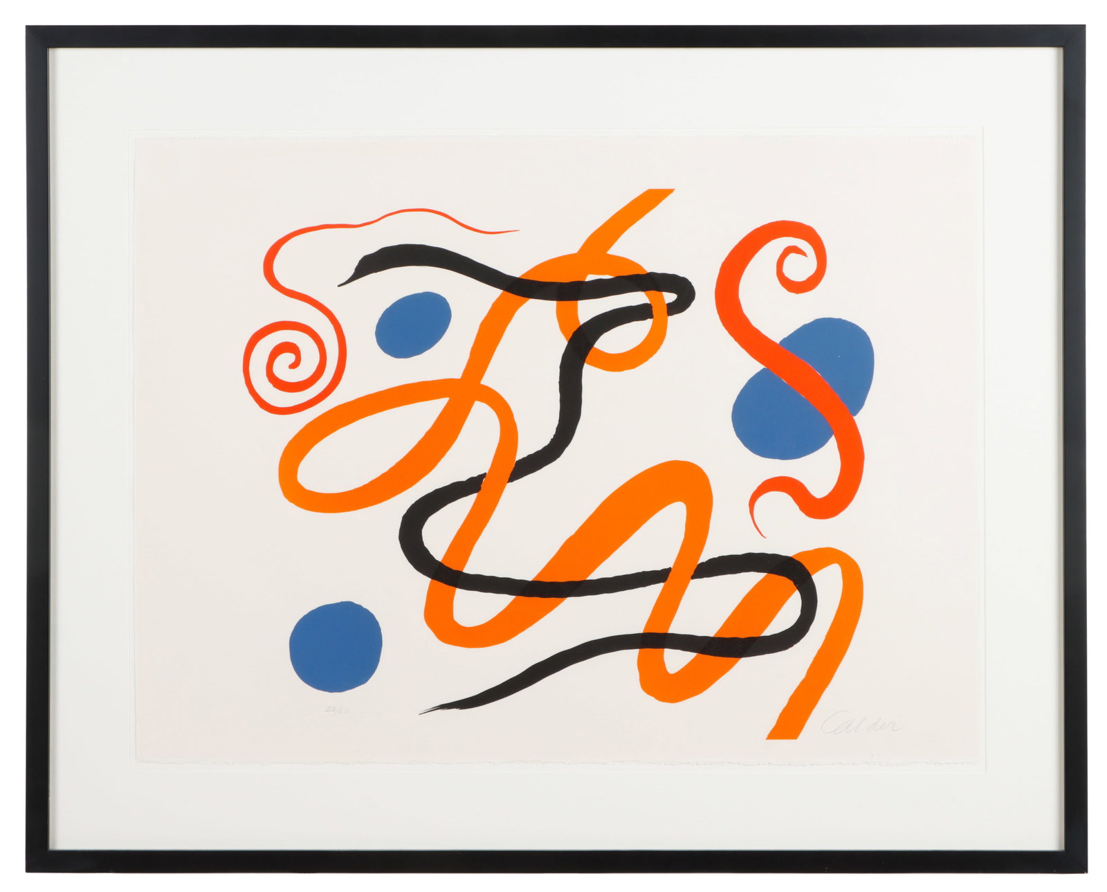 Alexander Calder (1898-1976) "Serpentins" (1 of 5)