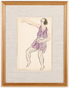 Abraham Walkowitz (American, 1878-1965) Dancer