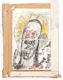 Purvis Young (1943-2010) Angel