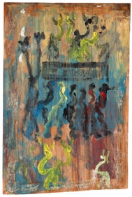 Purvis Young (American, 1943-2010) Painting