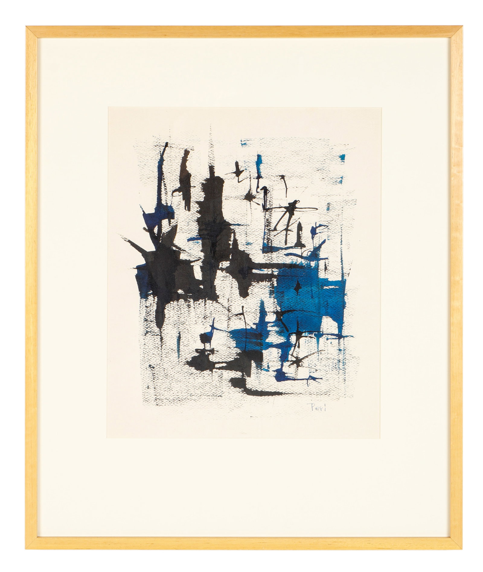 Eve Peri (1897-1966) Abstract Work on Paper (1 of 3)