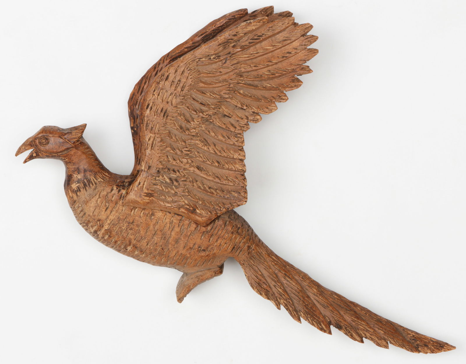 Clarence Stringfield (1903-1976) "Flying Pheasant" Carving (1 of 3)