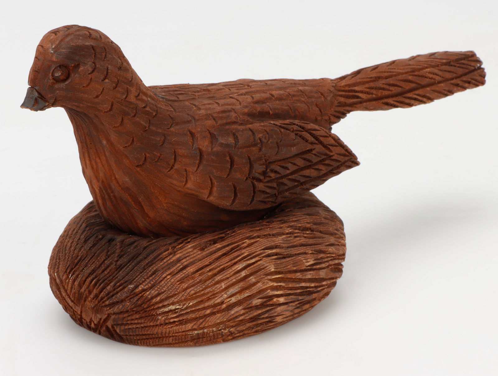 Clarence Stringfield (1903-1976) Folk Art Carving of a Bird (1 of 6)