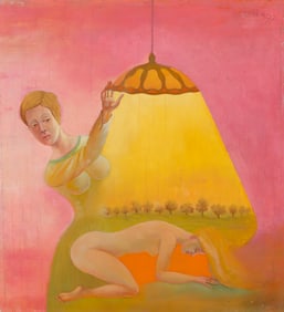 Fritz Janschka (1919-2016) Surreal Painting