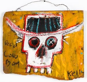 Kelly Moore (American, 20th c.) "Dead Cowboy"