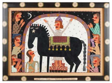 Chris Roberts Antieau (b. 1950) "World's Biggest Horse", 2002