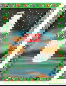 Dr. Bob (b. 1952) "Tounge & Groove Soda" Folk Art Painting