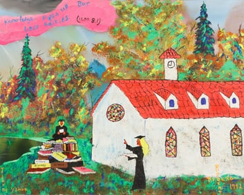 Robert Roberg (b. 1943) "Talent by Y'Shua," 1992