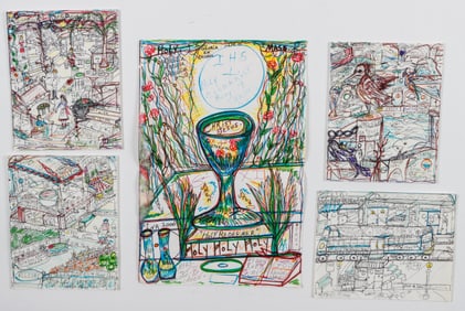 Sister Mary Francis R. Smith (20th c.) 5 Drawings