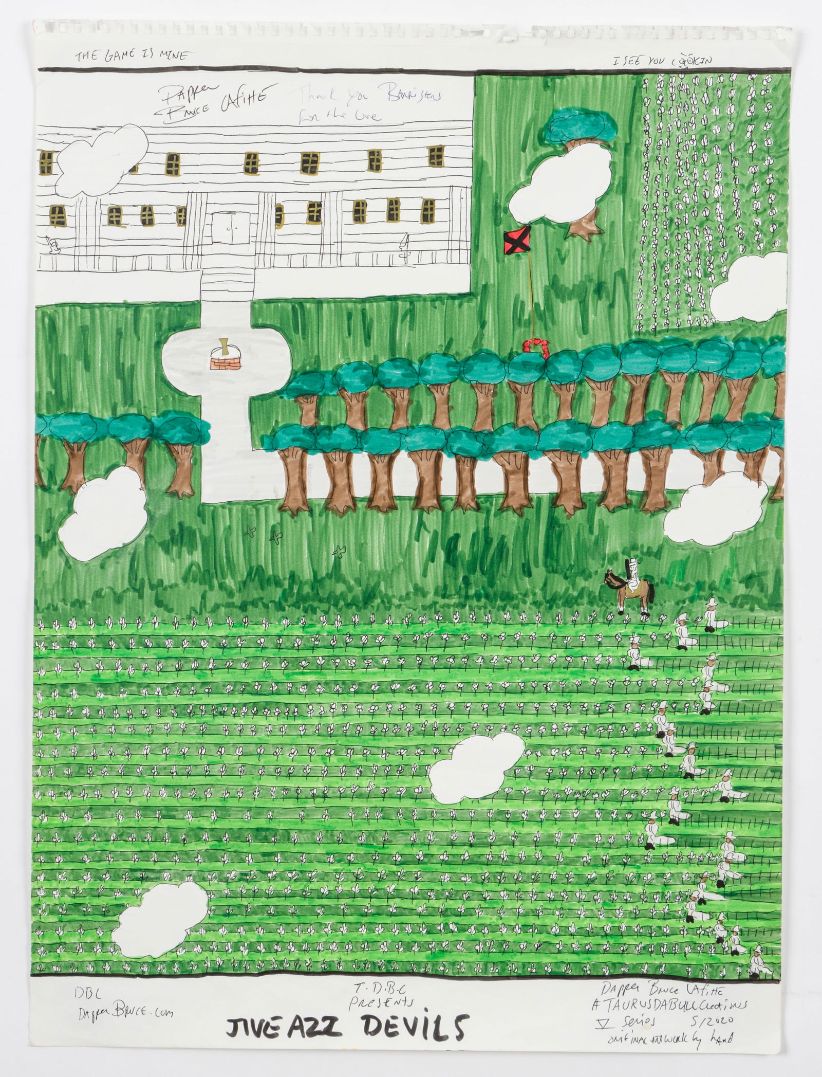 Bruce Davenport (American, b. 1972) "Jive Ass Devils" (1 of 5)