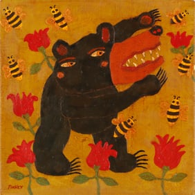 Dave Tinsley (b. 1951) "Catching A Buzz"