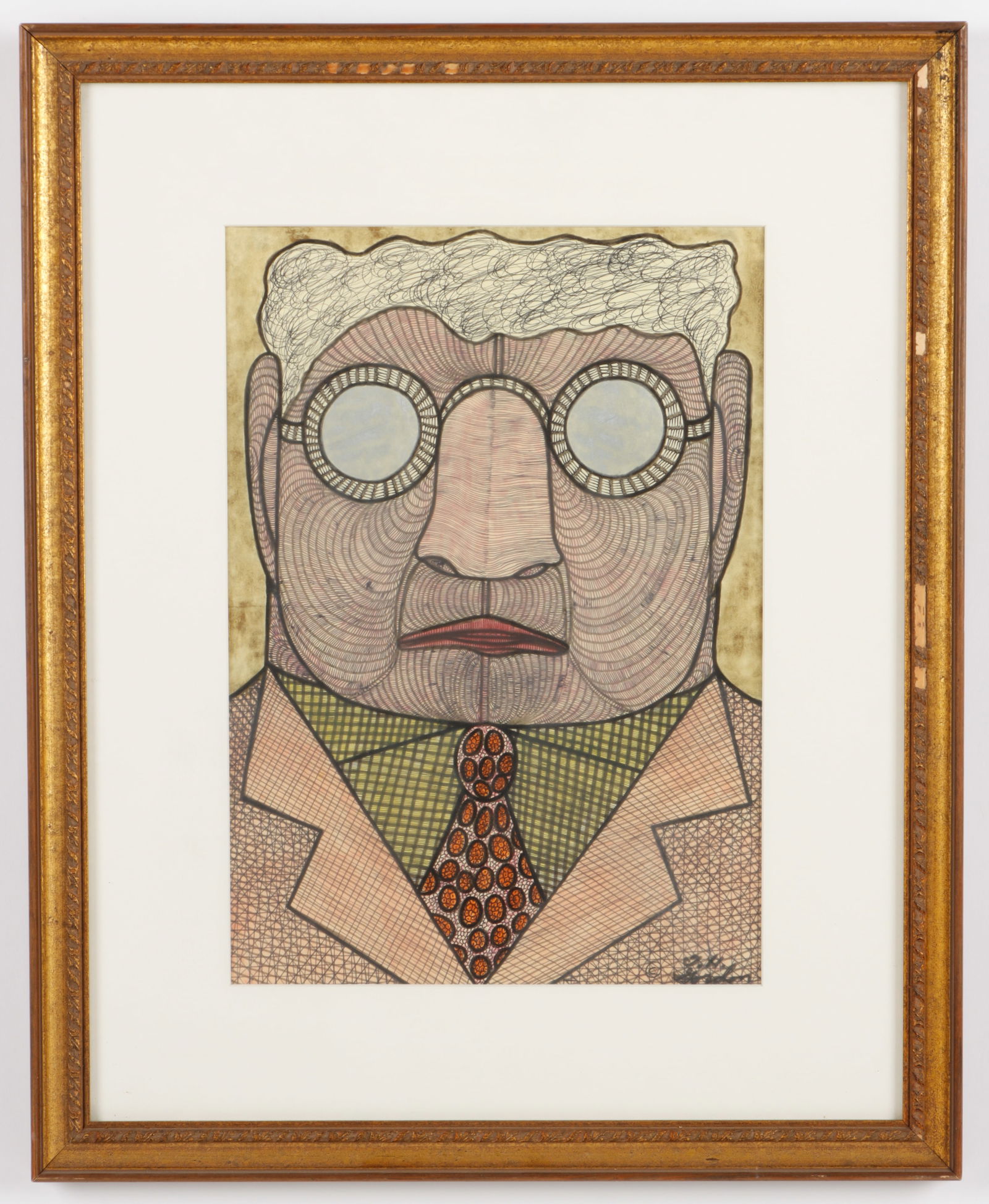 Ted Gordon (b. 1924) Portrait (1 of 3)