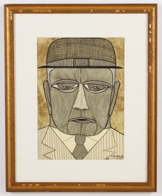 Ted Gordon (b. 1924) Portrait, 1981