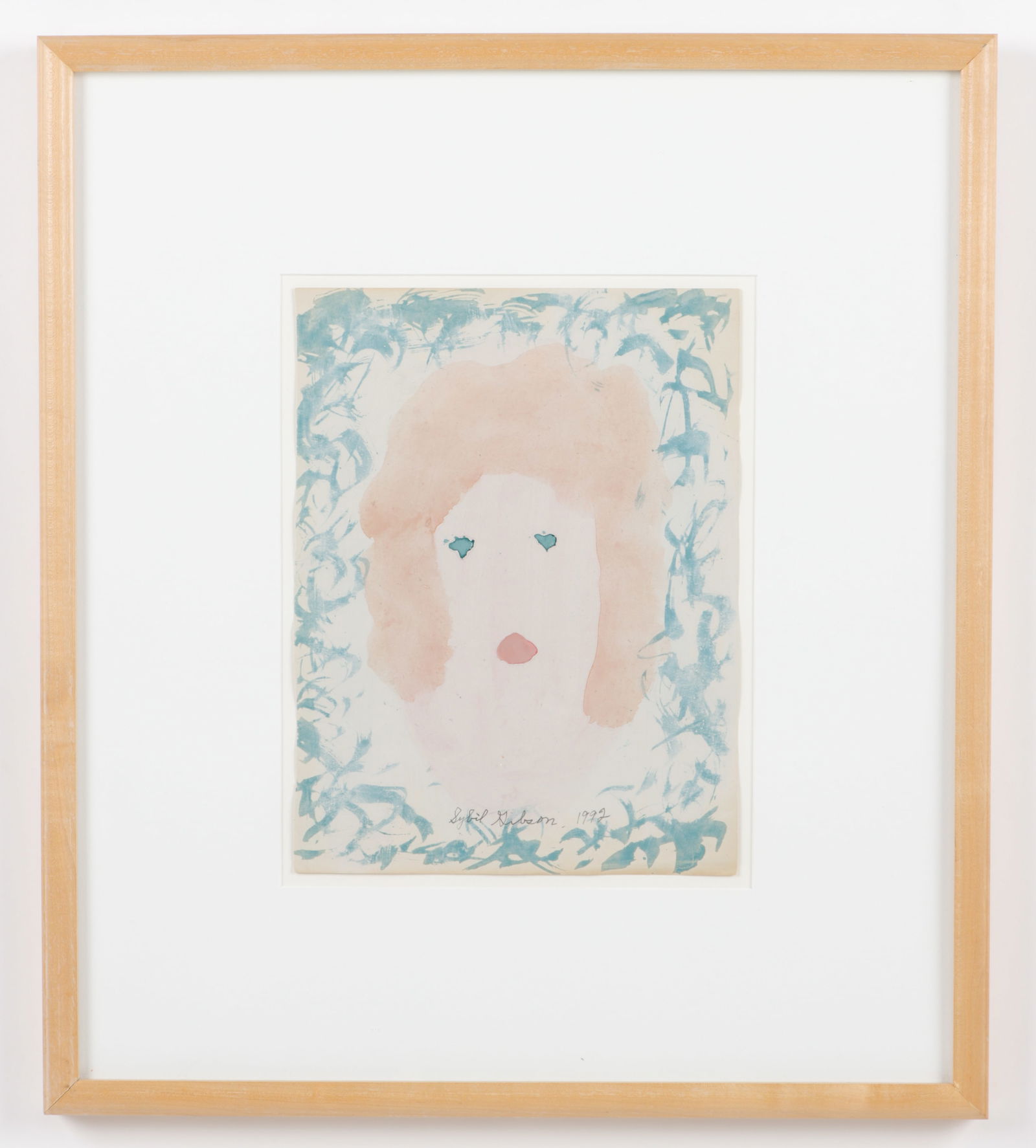 Sybil Gibson (1908-1995) Portrait, 1992 (1 of 3)