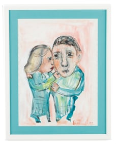 Jim Bloom (b. 1968) "A Kiss on the Cheek", 2005