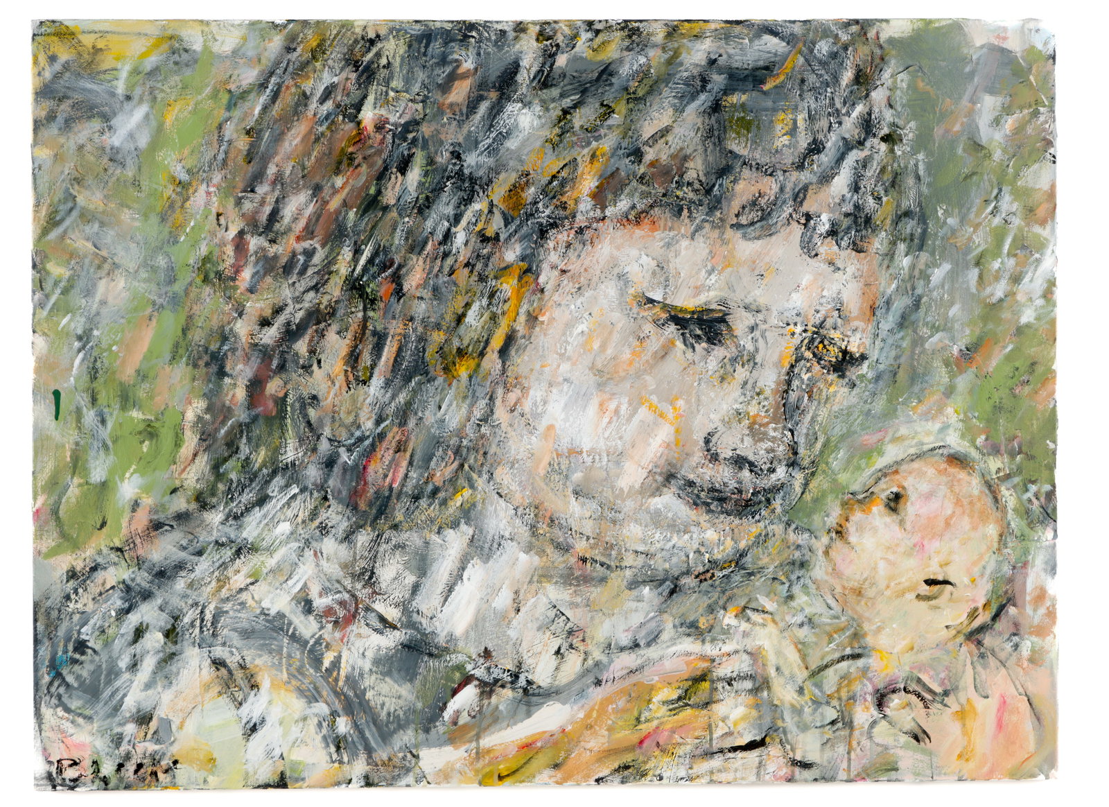 Jim Bloom (b. 1968) Untitled (Mother and Baby), 2012 (1 of 3)