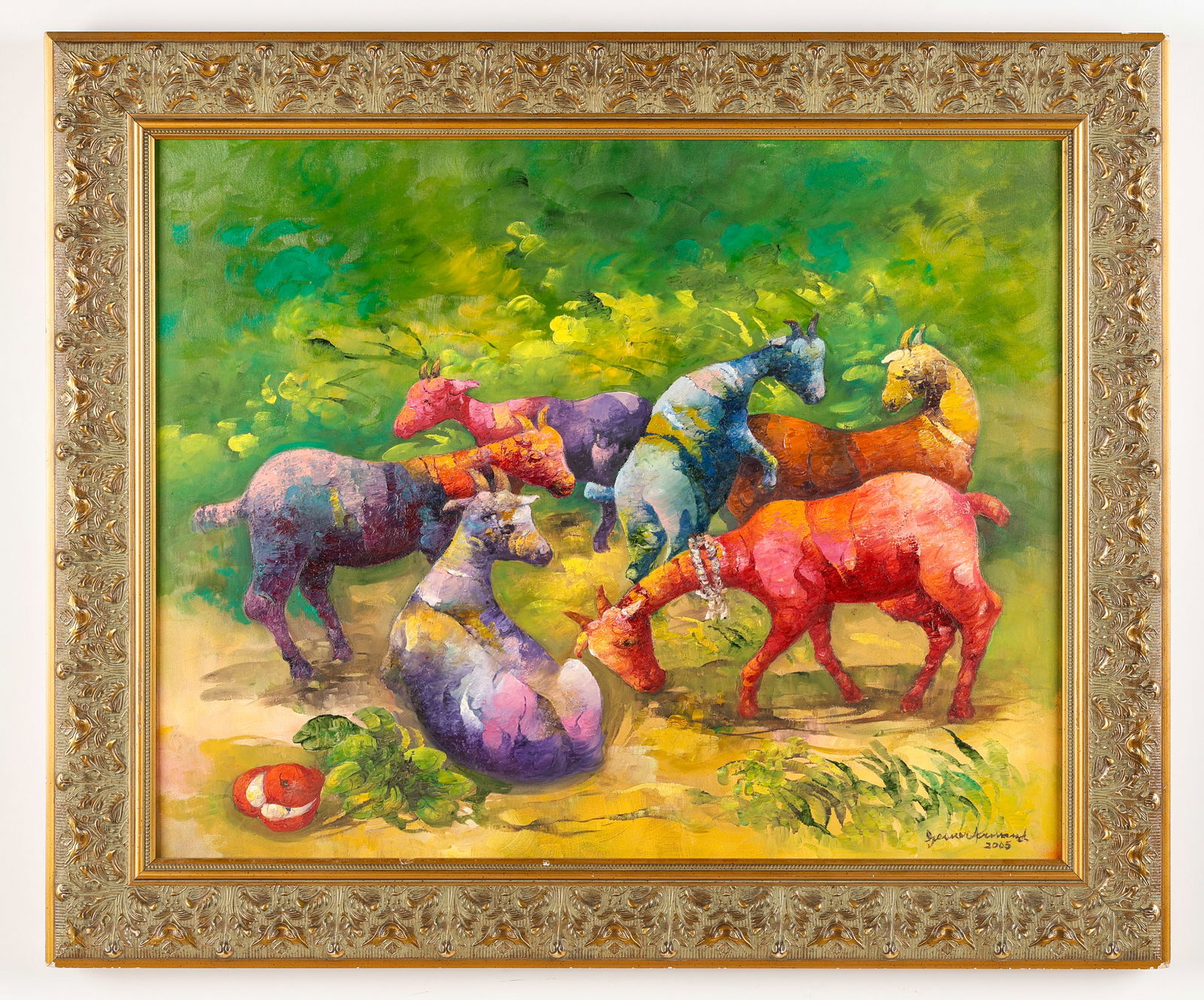 Gesner Armand (Haitian, 1936-2008) Untitled, 2005 (1 of 3)