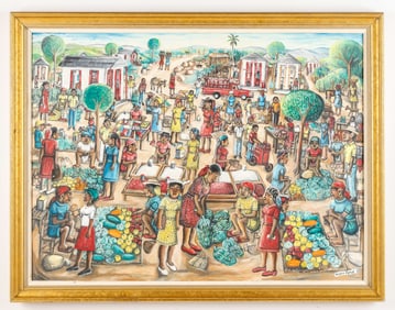 Wilson Bigaud (Haitian, 1931-2010) Painting