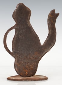 Georges Liautaud (1899-1992) Steel Metalwork Coffee Pot Sculpture