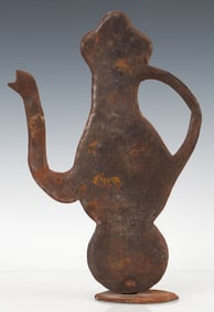 Georges Liautaud (1899-1992) Steel Metalwork Coffee Pot Sculpture