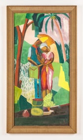 Luckner Lazard (Haitian, 1928-1998) Untitled, 1976