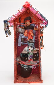 Haitian (20th c.) Doll Shrine