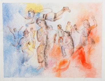 Sakti Burman (Indian, b. 1935) Painting